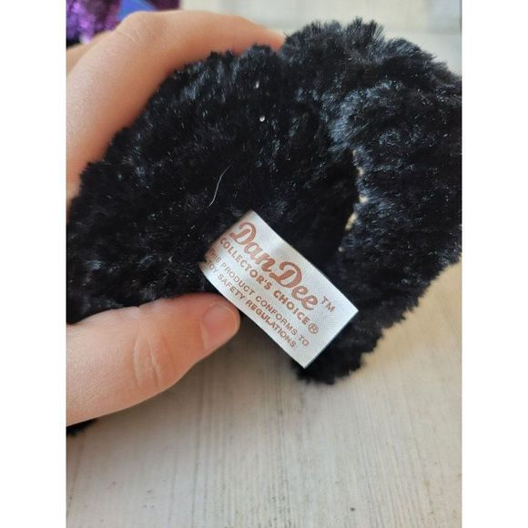 Dandee black Halloween witch plush stuffed animal - Picture 5 of 5